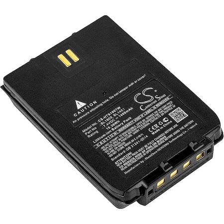 Bsc Preferred HYT X1e X1p Two Way Radio Replacement Battery CS-HTX100TW.1